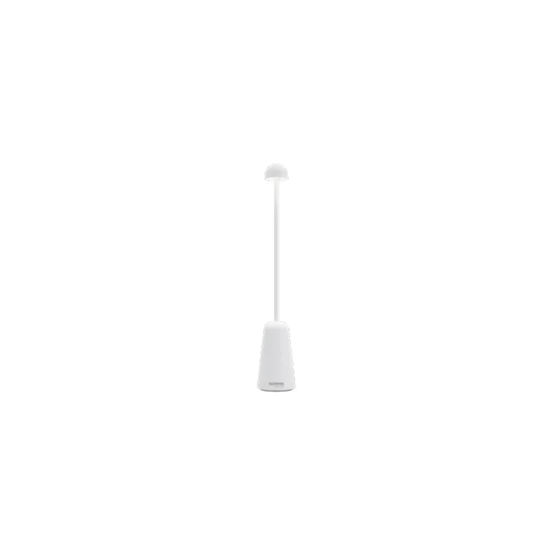 Minimax Collection White Cordless Lamp - 2 in Dia x 11.8 in H - 1.8 watt
