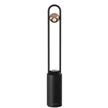 Minimal Collection Black/Rosegold Cordless Lamp - 1.7 in Dia x 12 in H