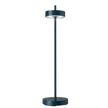 Essence Collection Blue Cordless Lamp - 4.5 in Dia x 13 in H