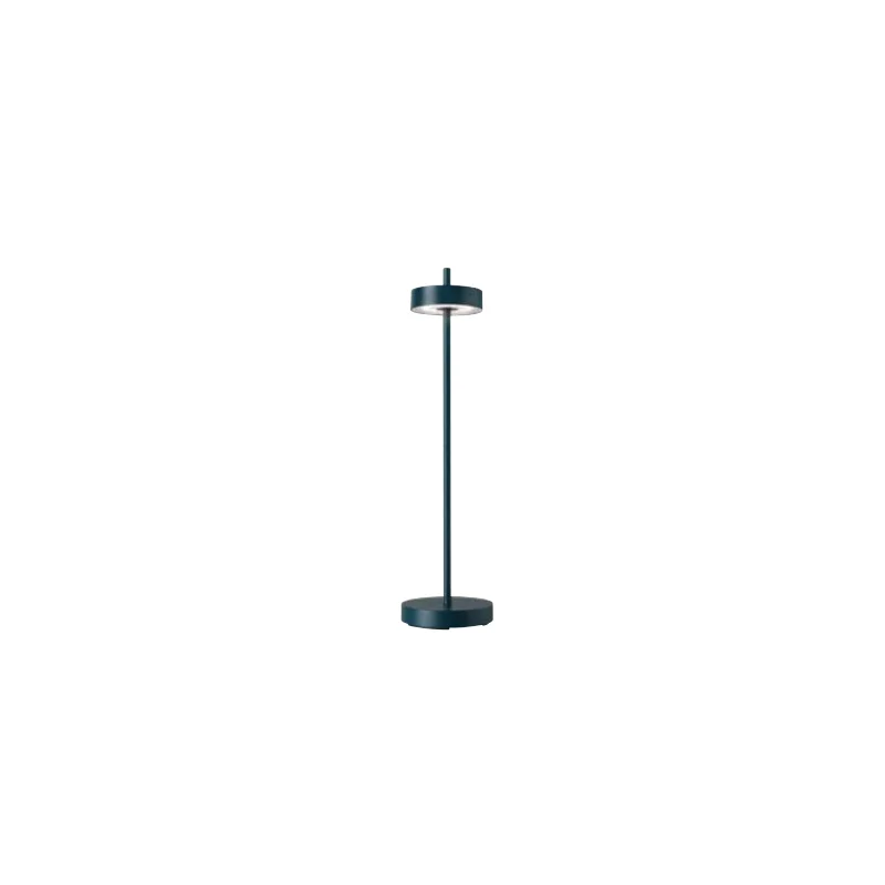 Essence Collection Blue Cordless Lamp - 4.5 in Dia x 13 in H