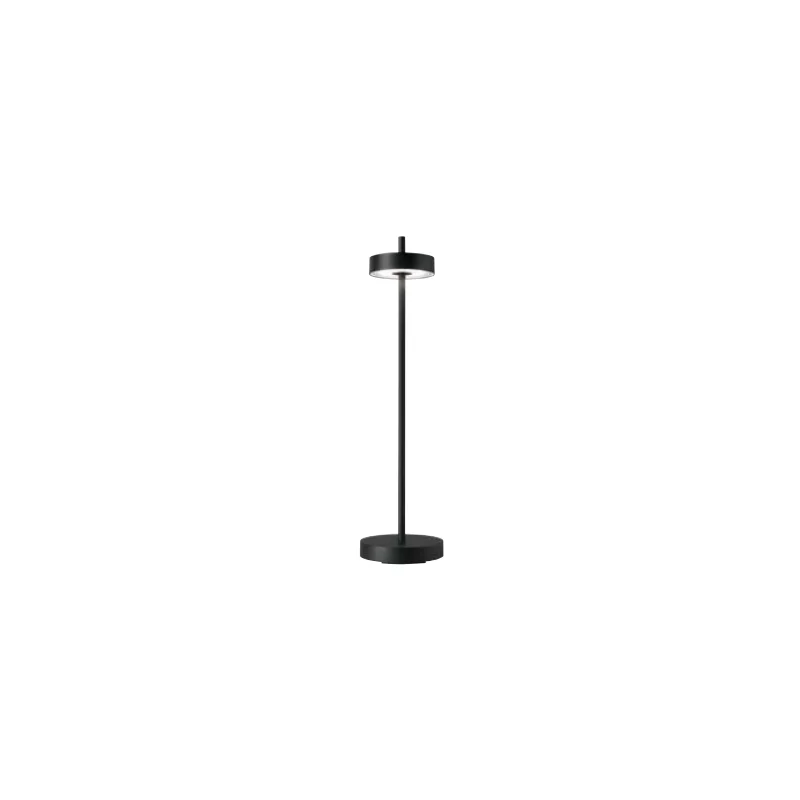 Essence Collection Black Cordless Lamp - 4.5 in Dia x 13 in H - 3.5 watt Essence Collection Black Cordless Lamp - 4.5 in Dia x 13 in H - 3.5 watt