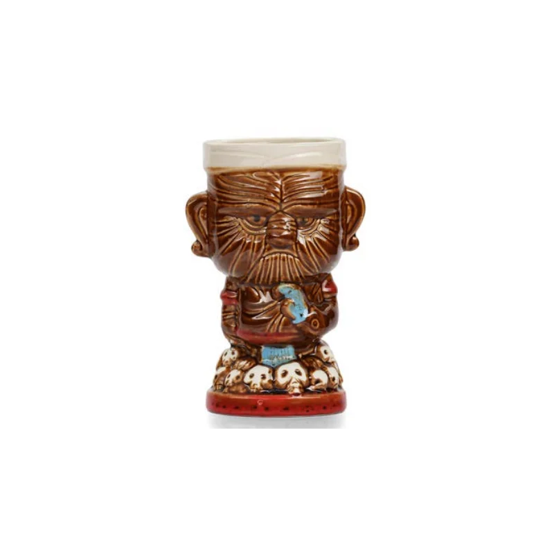Tiki Collection Grumpy Tumbler - 5.9 in Dia x 4.2 in H Tiki Collection Grumpy Tumbler - 5.9 in Dia x 4.2 in H