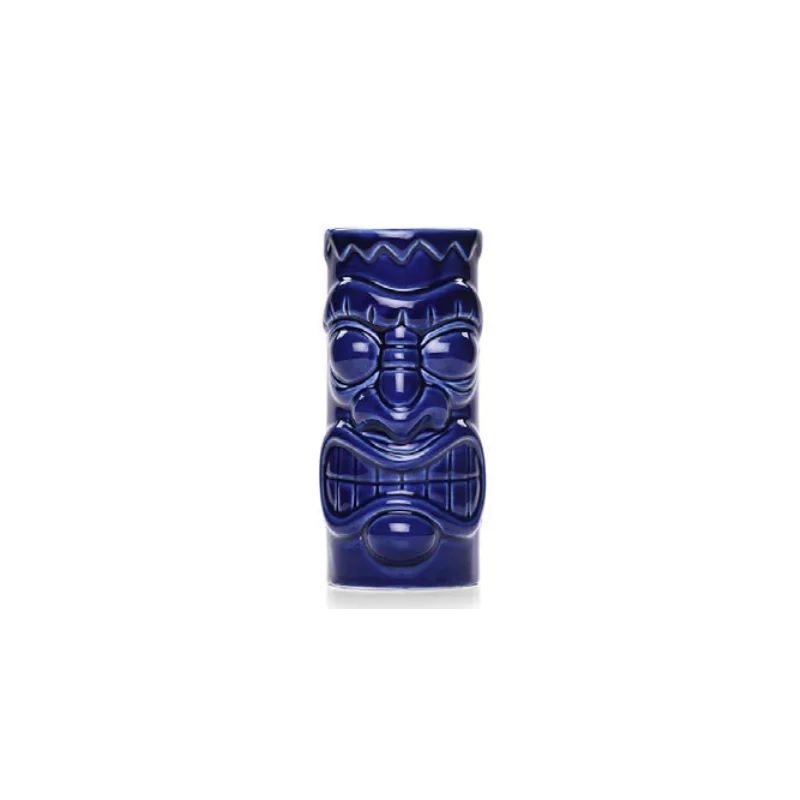 Tiki Collection Blue Guy Tumbler - 5.9 in Dia x 4.2 in H