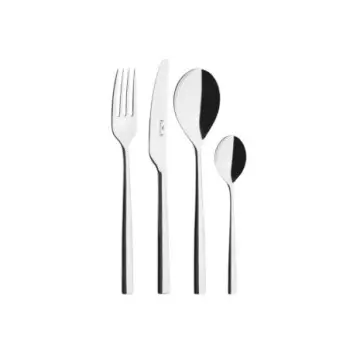 Pintinox Stainless Steel Elegant Heaven Dessert Spoon - Set of 24