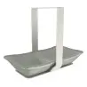 My Glass Studio Nut Bowl, Grey - Set of 4 - 19.7 x 10.3 x 15.0 cm