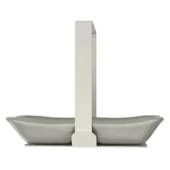 My Glass Studio Nut Bowl, Grey - Set of 4 - 19.7 x 10.3 x 15.0 cm