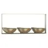 My Glass Studio Nut Bowl, Natural - Set of 4 - 31.0 x 6.0 x 14 cm