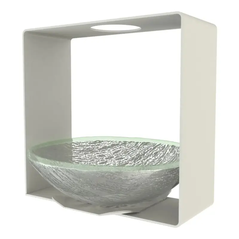 My Glass Studio Nut Bowl, Grey - Set of 2 - 14.4 x 13.8 x 13.7 cm My Glass Studio Nut Bowl, Grey - Set of 2 - 14.4 x 13.8 x 13.7 cm