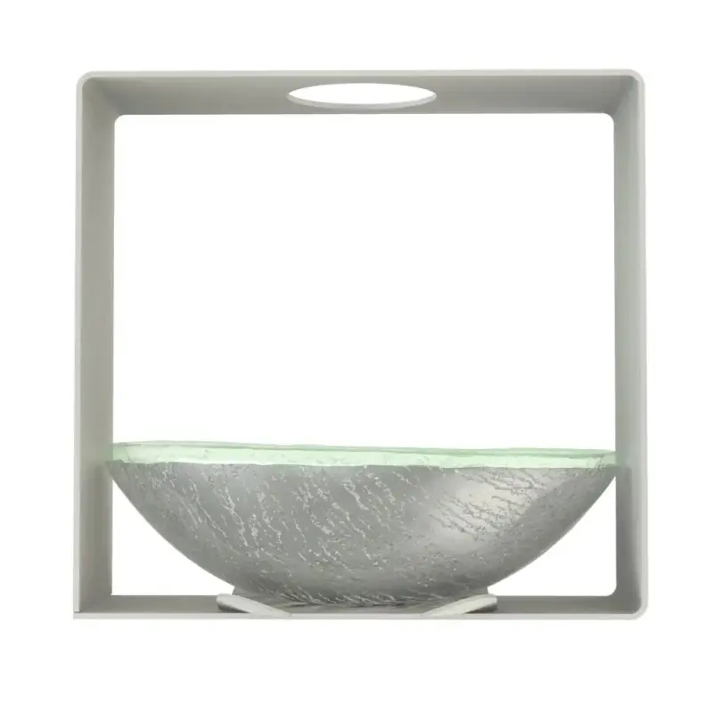 My Glass Studio Nut Bowl, Grey - Set of 2 - 14.4 x 13.8 x 13.7 cm My Glass Studio Nut Bowl, Grey - Set of 2 - 14.4 x 13.8 x 13.7 cm