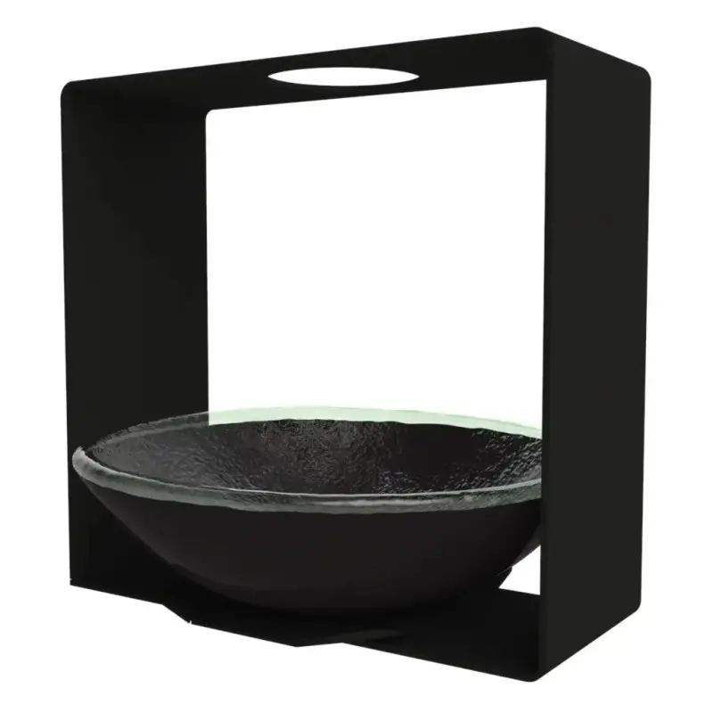 My Glass Studio Nut Bowl, Black - Set of 2 - 14.4 x 13.8 x 13.7 cm My Glass Studio Nut Bowl, Black - Set of 2 - 14.4 x 13.8 x 13.7 cm