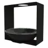 My Glass Studio Nut Bowl, Black - Set of 2 - 14.4 x 13.8 x 13.7 cm