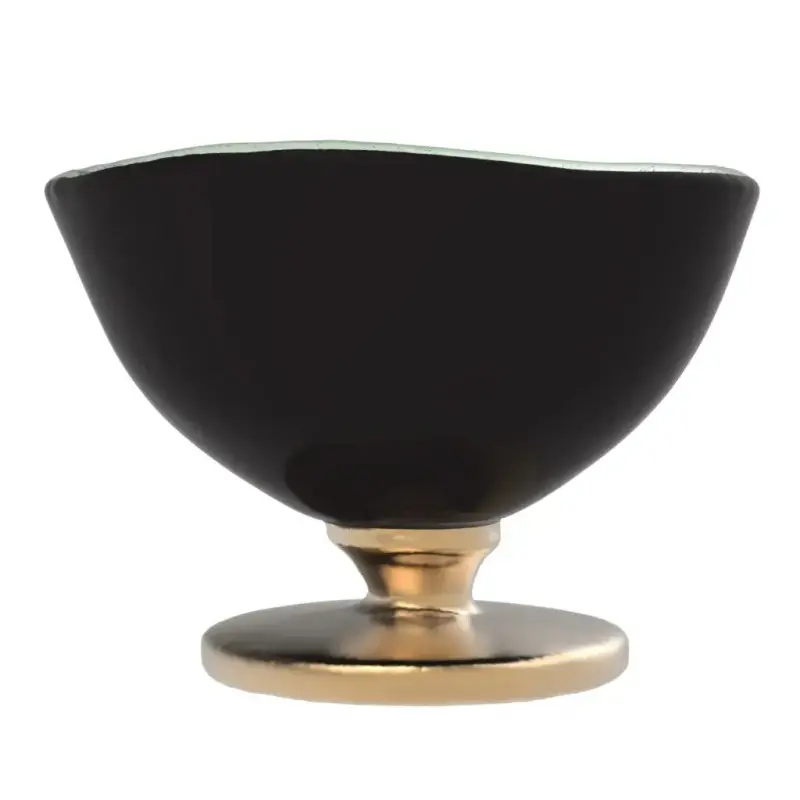 My Glass Studio Dessert Bowl, Black - Set of 10 - Dia: 10 cm, H: 7 cm My Glass Studio Dessert Bowl, Black - Set of 10 - Dia: 10 cm, H: 7 cm