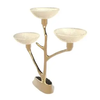 My Glass Studio Nut Bowl, Cream - Set of 4 - 37.0 x 15.0 x 34 cm