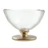 My Glass Studio Nut Bowl, Clear - Set of 10 - Dia: 10 cm, H: 7 cm