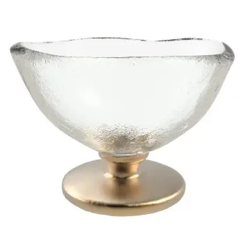 My Glass Studio Nut Bowl, Clear - Set of 10 - Dia: 10 cm, H: 7 cm