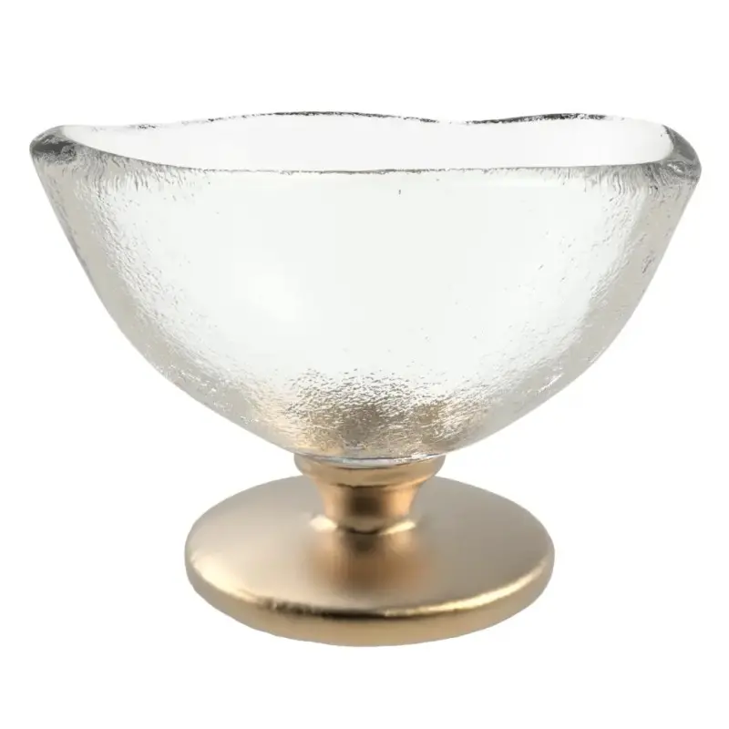 My Glass Studio Nut Bowl, Clear - Set of 10 - Dia: 10 cm, H: 7 cm