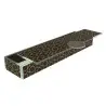 My Glass Studio Bento Box, Black - Set of 8 - 28.0 x 9.3 x 4 cm