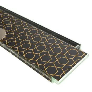 My Glass Studio Bento Box, Black - Set of 8 - 28.0 x 9.3 x 4 cm