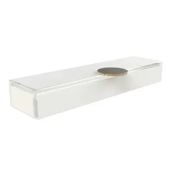 My Glass Studio Cutlery Case, White - Set of 8 - 28.0 x 9.3 x 4 cm