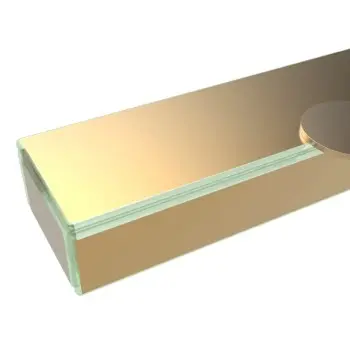 My Glass Studio Cutlery Case, Gold - Set of 8 - 28.0 x 9.3 x 4 cm