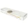 My Glass Studio Bento Box, White - Set of 8 - 28.0 x 9.3 x 4 cm