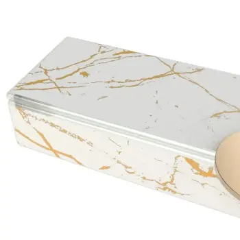My Glass Studio Bento Box, White - Set of 8 - 28.0 x 9.3 x 4 cm