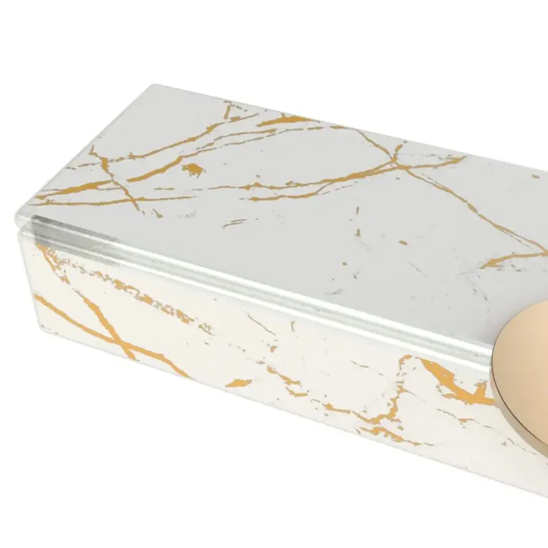 My Glass Studio Bento Box, White - Set of 8 - 28.0 x 9.3 x 4 cm