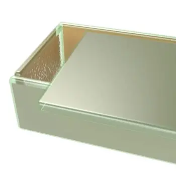 My Glass Studio Bento Box, Green - Set of 8 - 28.0 x 9.3 x 4 cm