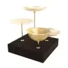 My Glass Studio Nut Bowl, Gold - Set of 4 - 21.5 x 21.5 x 19 cm