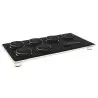 My Glass Studio Dip Bowl Set, Black - Set of 6 - 28.5 x 15.5 x 3 cm