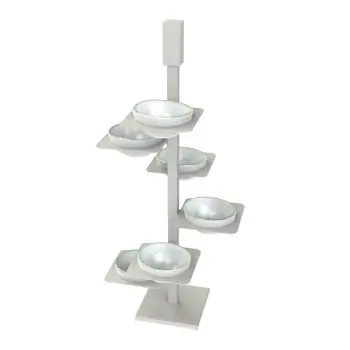 My Glass Studio Dip Bowl Set, Grey - Set of 2 - 21.9 x 21.9 x 49.0 cm