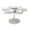 My Glass Studio Dip Bowl Set, Grey - Set of 2 - Dia: 30 cm, H: 14 cm