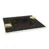 My Glass Studio Ashtray, Black - Set of 6 - 13.5 x 13.5 x 2.4 cm