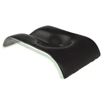 My Glass Studio Ashtray, Black - Set of 4 - 18.5 x 12.0 x 3 cm