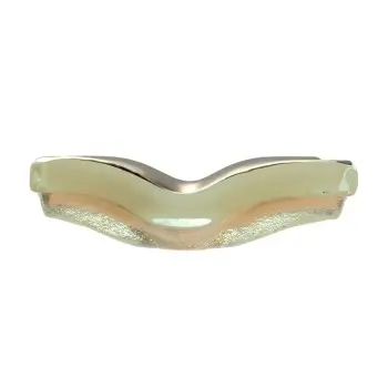 My Glass Studio Ashtray, Gold - Set of 4 - 14.0 x 14.0 x 4 cm