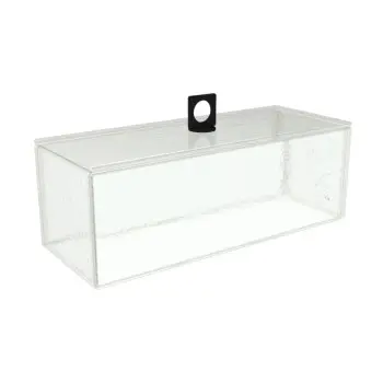 My Glass Studio Glass Food Cover, Clear - Set of 3 - 28.0 x 11.0 x 13 cm