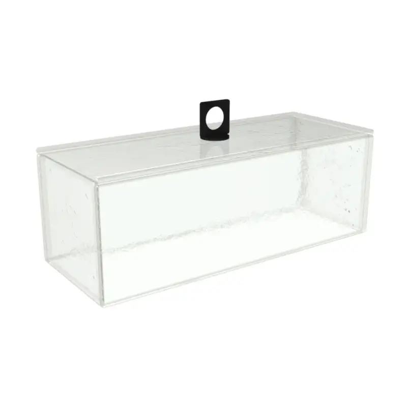 My Glass Studio Glass Food Cover, Clear - Set of 3 - 28.0 x 11.0 x 13 cm