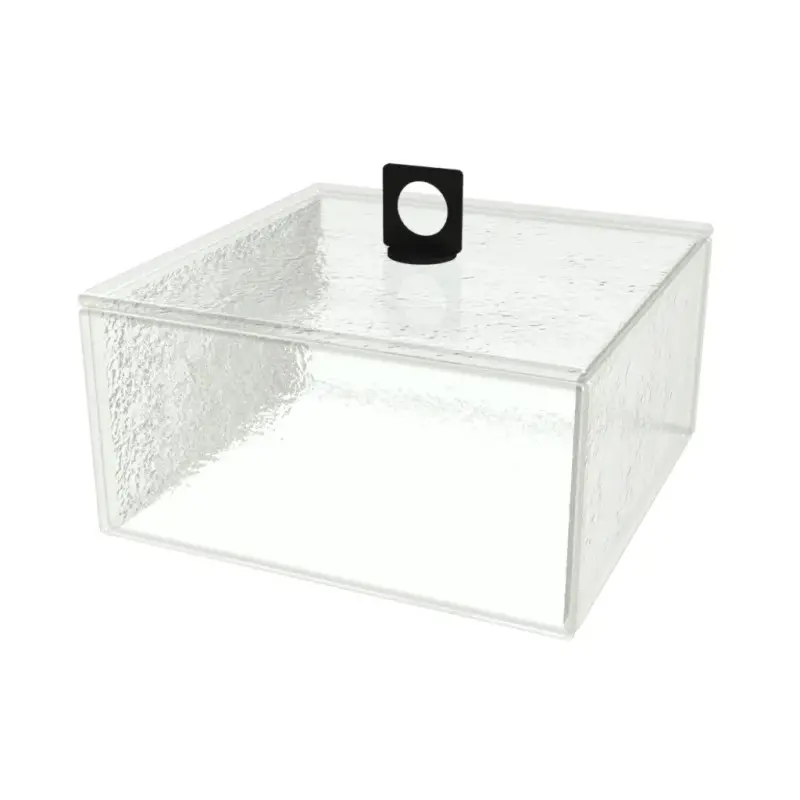 My Glass Studio Glass Food Cover, Clear - Set of 4 - 17.5 x 17.5 x 12.0 cm My Glass Studio Glass Food Cover, Clear - Set of 4 - 17.5 x 17.5 x 12.0 cm