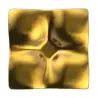 My Glass Studio Ashtray, Gold - Set of 6 - 20.0 x 20.0 x 4 cm