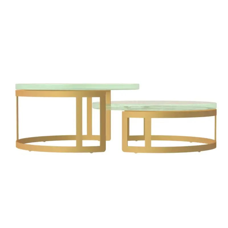 My Glass Studio Gold Wedding Cake Stand, Gold - 54.0 x 33.0 x 15 cm