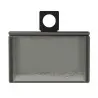 My Glass Studio Glass Food Cover, Grey - Set of 4 - 11.0 x 11.0 x 10.0 cm