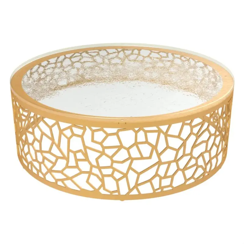 My Glass Studio Wedding Cake Stand, Clear - Set of 2 - Dia: 45 cm, H: 16 cm