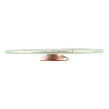 My Glass Studio Wedding Cake Stand, Copper - Set of 4 - Dia: 46 cm, H: 4 cm