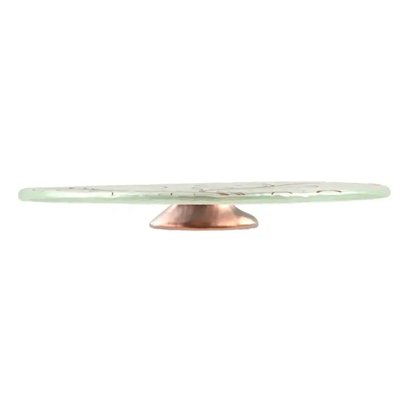 My Glass Studio Wedding Cake Stand, Copper - Set of 4 - Dia: 46 cm, H: 4 cm