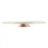 My Glass Studio Wedding Cake Stand, Copper - Set of 4 - Dia: 46 cm, H: 4 cm
