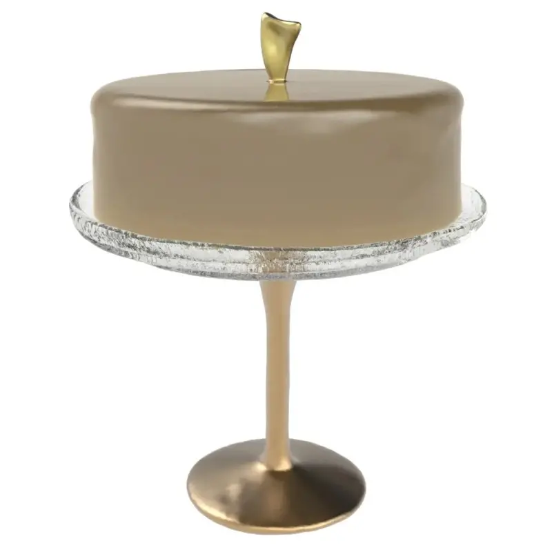 My Glass Studio Cake Stand & Dome, Natural - Set of 2 - Dia: 20 cm, H: 26 cm My Glass Studio Cake Stand & Dome, Natural - Set of 2 - Dia: 20 cm, H: 26 cm