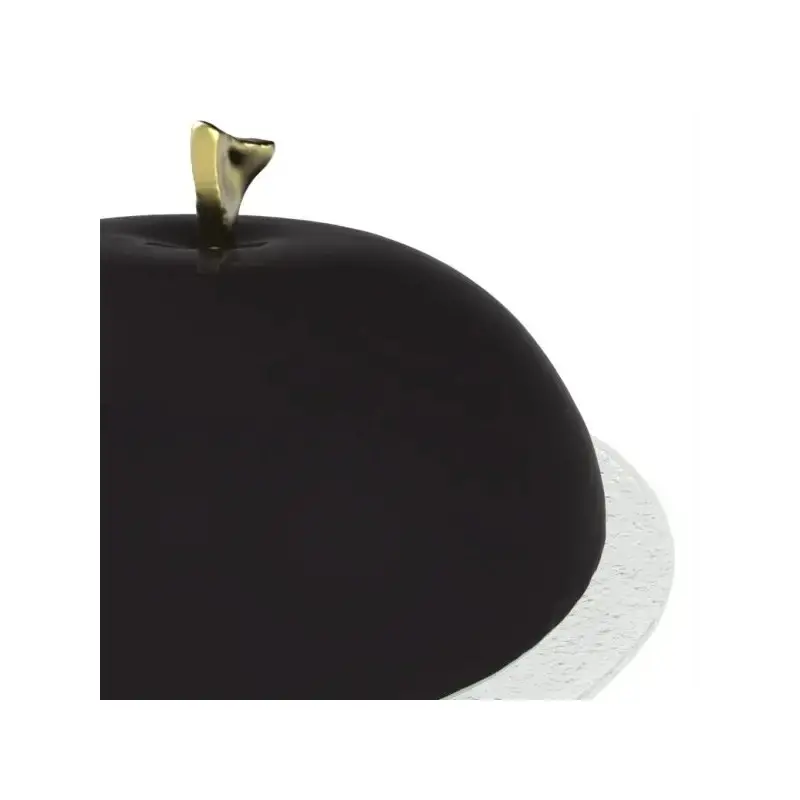 My Glass Studio Cake Stand & Dome, Black - Set of 4 - Dia: 24 cm, H: 26 cm My Glass Studio Cake Stand & Dome, Black - Set of 4 - Dia: 24 cm, H: 26 cm