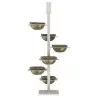 My Glass Studio Dip Bowl Set, Green - Set of 2 - 21.9 x 21.9 x 49.0 cm