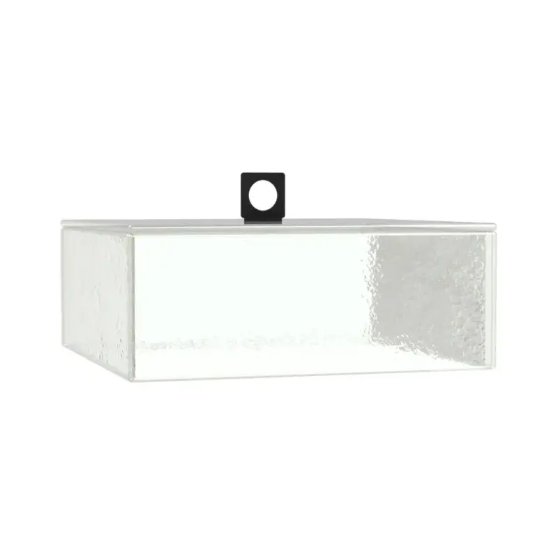 My Glass Studio Glass Food Cover, Clear - Set of 3 - 23.0 x 23.0 x 12.0 cm