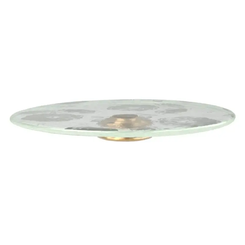 My Glass Studio Cake Stand, Grey - Set of 2 - Dia: 35 cm, H: 4 cm My Glass Studio Cake Stand, Grey - Set of 2 - Dia: 35 cm, H: 4 cm
